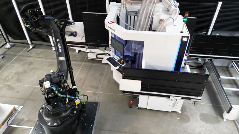 CNC-Bearbeitung: Neue Einstiegslösung, Roboter-Unterstützung im Handwerk  und werkzeuglose Möbel