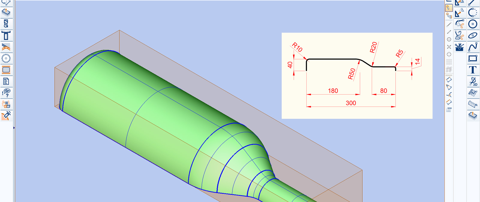 Модуль CAD для woodWOP